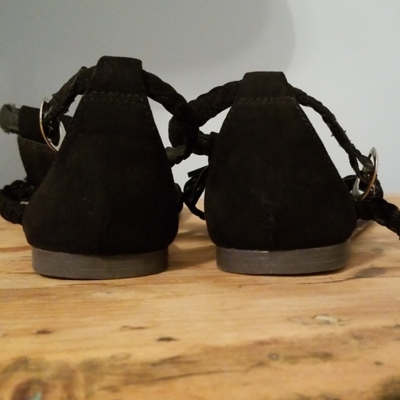 Target Mossimo Flat Fringe Sandal Sz 7 - Picture 3 of 7